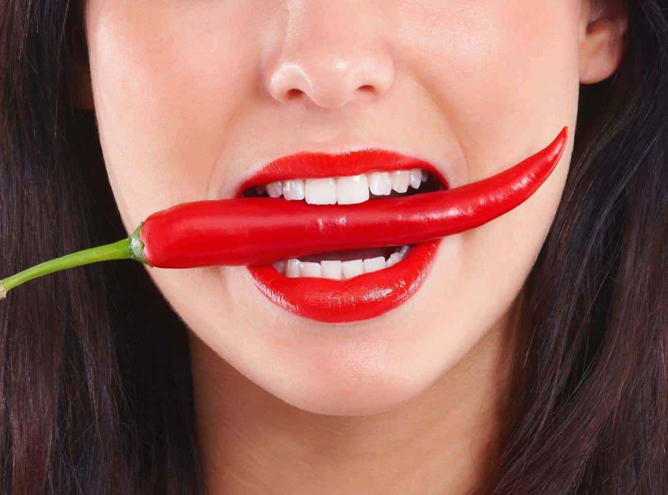 Close-up of a smile with immediate whitening results after treatment Cambridge