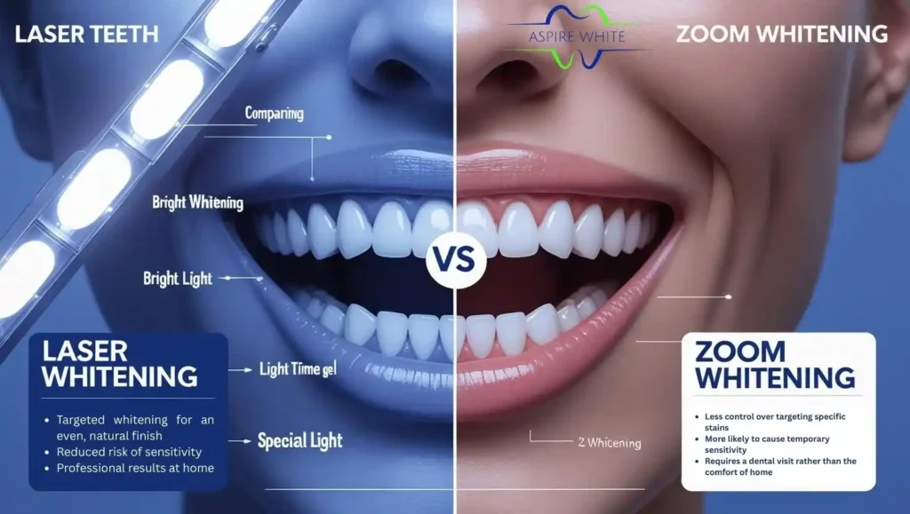 Laser Teeth Whitening vs. Zoom Whitening Cambridge